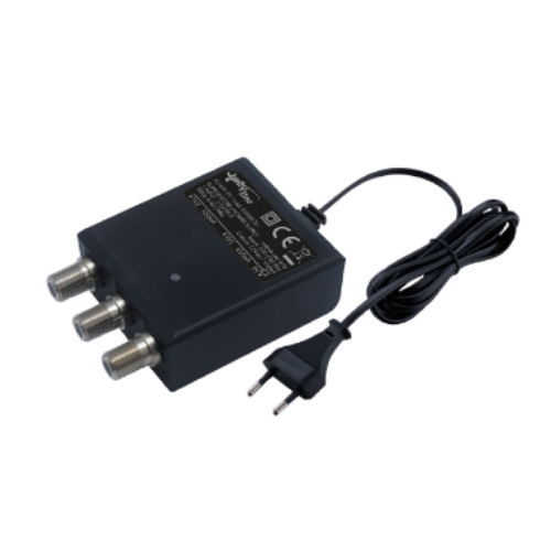 Alimentatore Antenna TV switching da interno con attacco f 450 ma 2 uscite