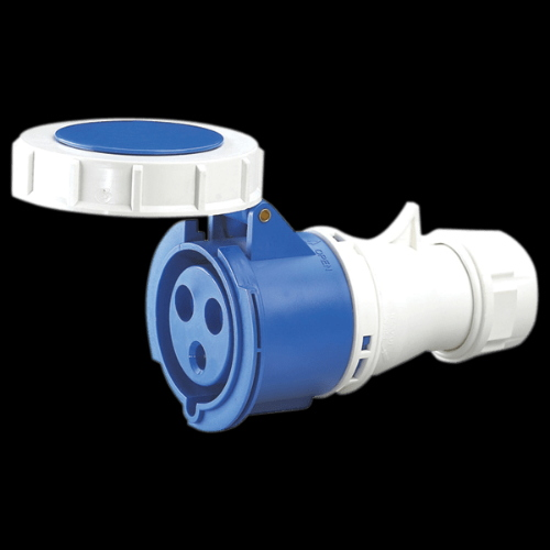 PRESA CEE 1P+N+T 230 AZZURRA VOLANTE INDUSTRIALE 16A IP67