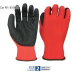 Guanti di Protezione uso Industriale POLYESTER GLOVES COATED WITH LATEX SIZE 9